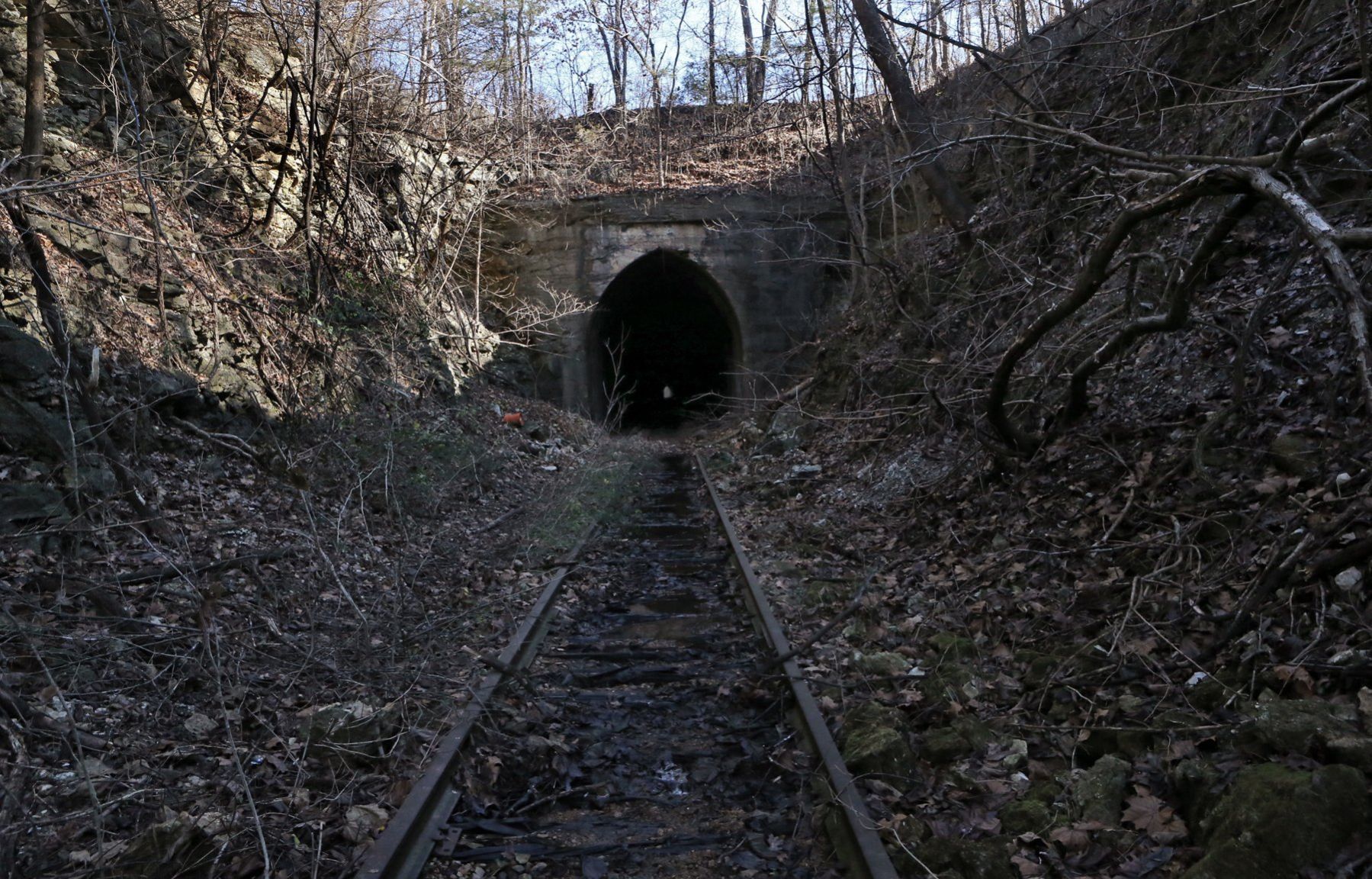 New Rails to Trails project underway in Missouri - Eugene tunnel